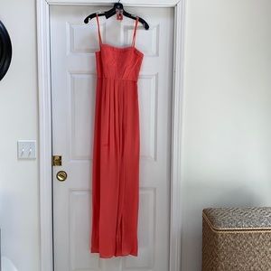 BCBG Maxazria, size 2, step less, maxi dress.
